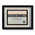 Black Certificate Frame (8 1/2"x11")